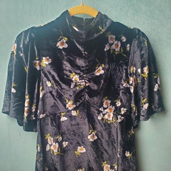 Free People Be My Baby Velvet Dress - Picture 6 of 11